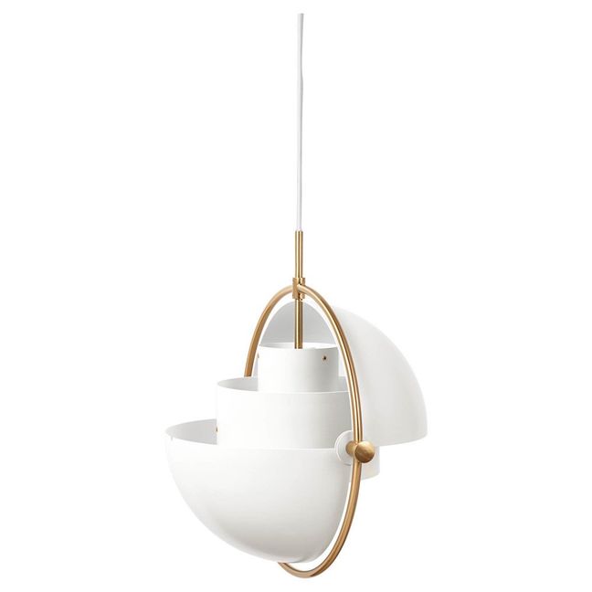 Lámpara de techo Multi-Lite, Louis Weisdorf, 1972 | Blanco