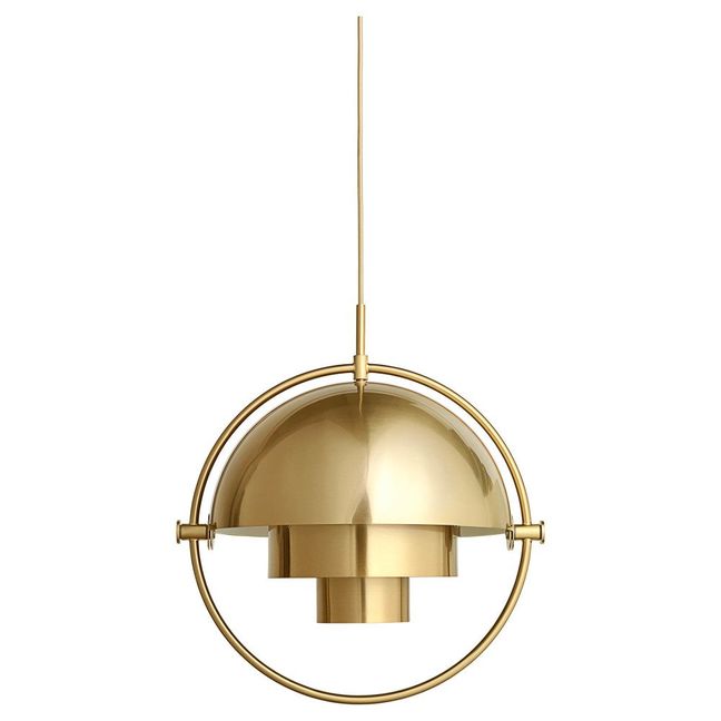 Lámpara de techo Multi-Lite, Louis Weisdorf, 1972 | Latón