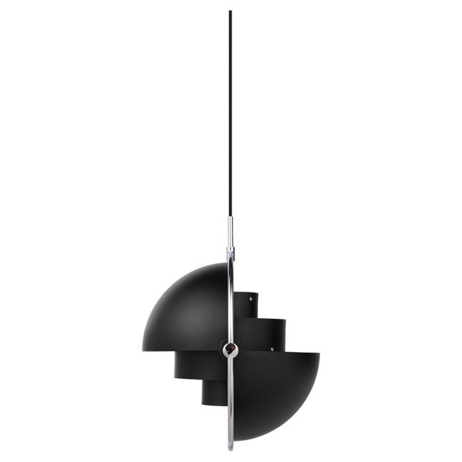 Lámpara de techo Multi-Lite, Louis Weisdorf, 1972 | Negro