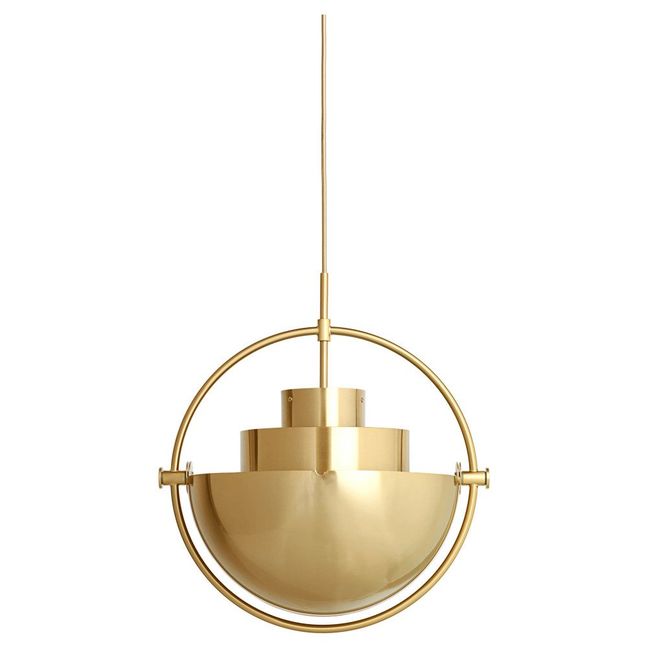 Multi-Lite Ceiling Light, Louis Weisdorf, 1972 | Brass