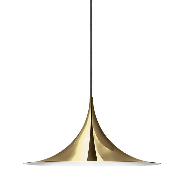 Semi Ceiling Light, Bonderup & Thorup, 1968 | Brass- Product image n°3