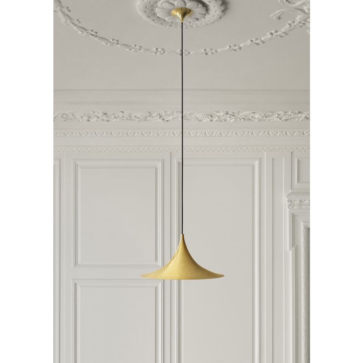 Semi Ceiling Light, Bonderup & Thorup, 1968 | Brass- Product image n°5