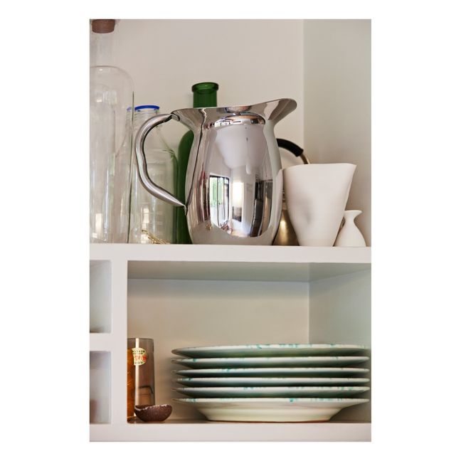 Carafe en acier inoxydable Indienne | Argenté