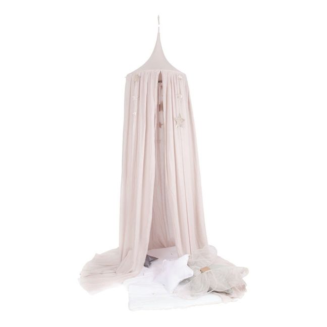 Smallable Sequined Star Canopy | Powder S018