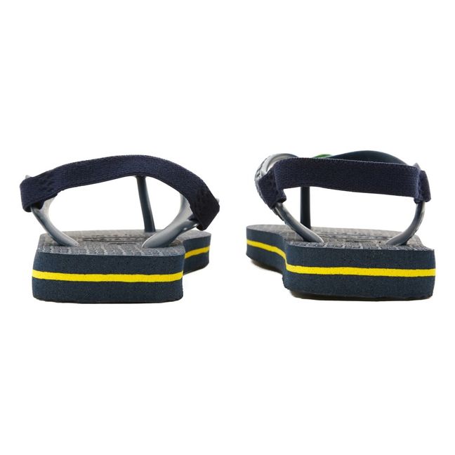 Tongs Baby Brasil Logo | Bleu nuit