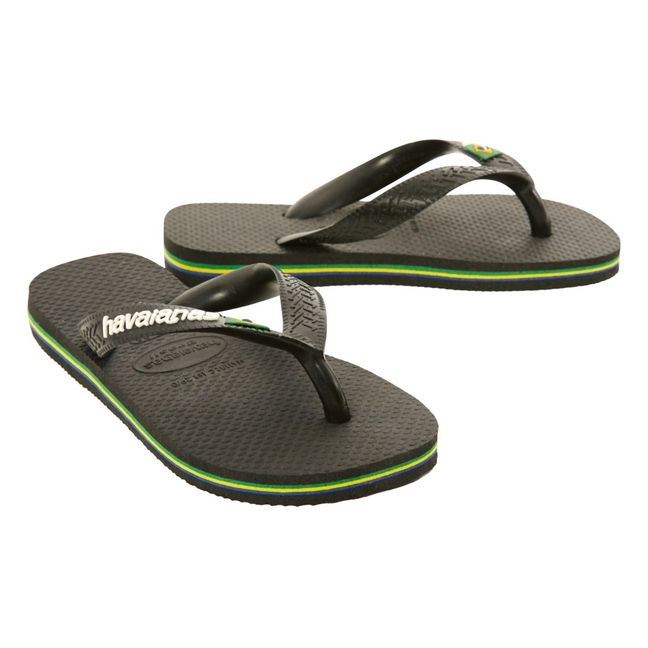 Flipflops Brasil Logo  | Schwarz