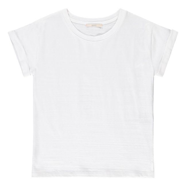 Camiseta Lyocell y Algodón Albano | Blanco
