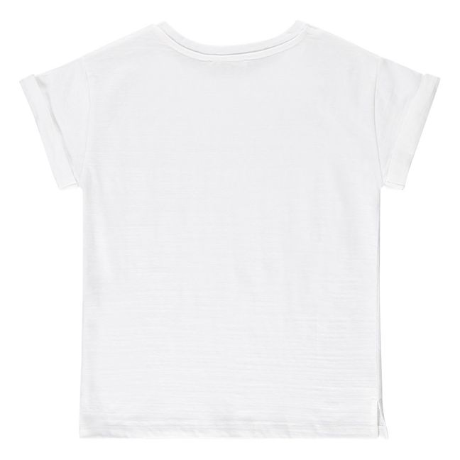 Camiseta Lyocell y Algodón Albano | Blanco