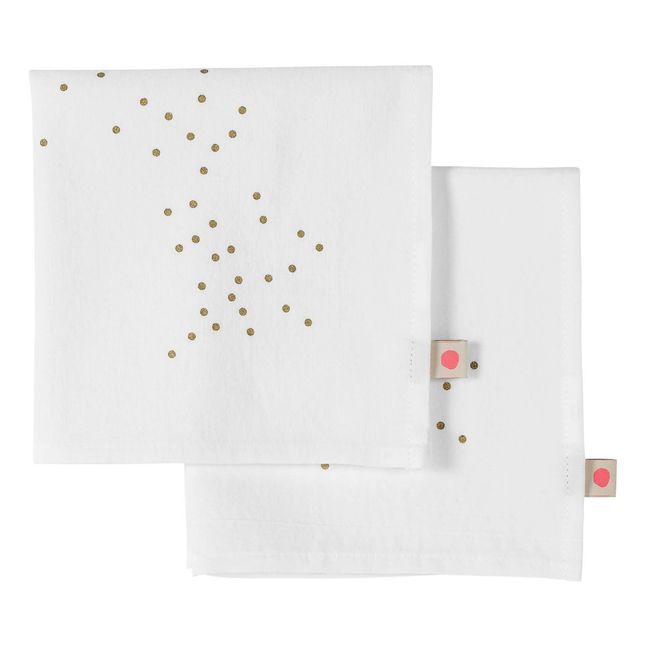 Lina Napkins - Set of 2 | White