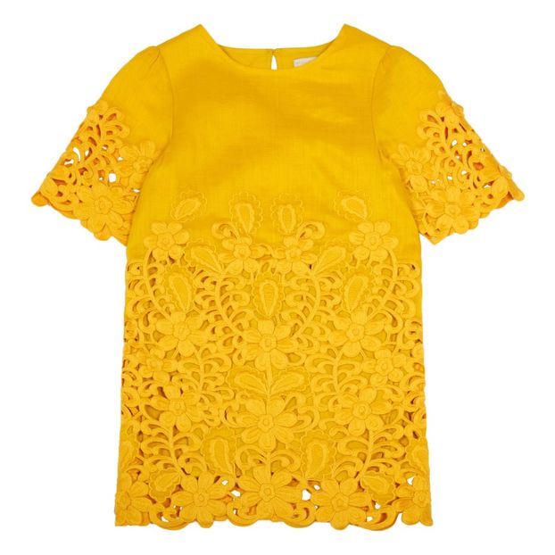 yellow stella mccartney dress