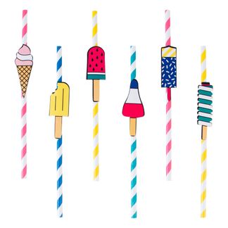 My Little Day Strohhalm Ice Cream- 12 Stück -listing