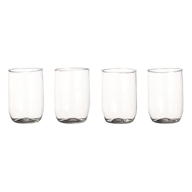 Vasos de agua - Set de 4 Transparente