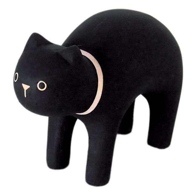 Cat Wooden Figurine
