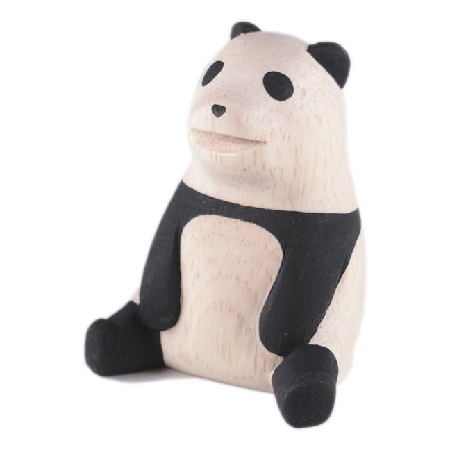 Panda Wooden Figurine