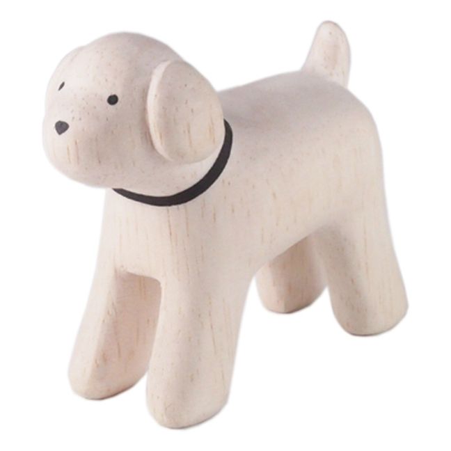 Poodle Wooden Figurine