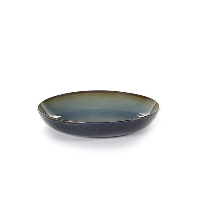 Assiette creuse D23,5 cm Terre de rêves | Bleu