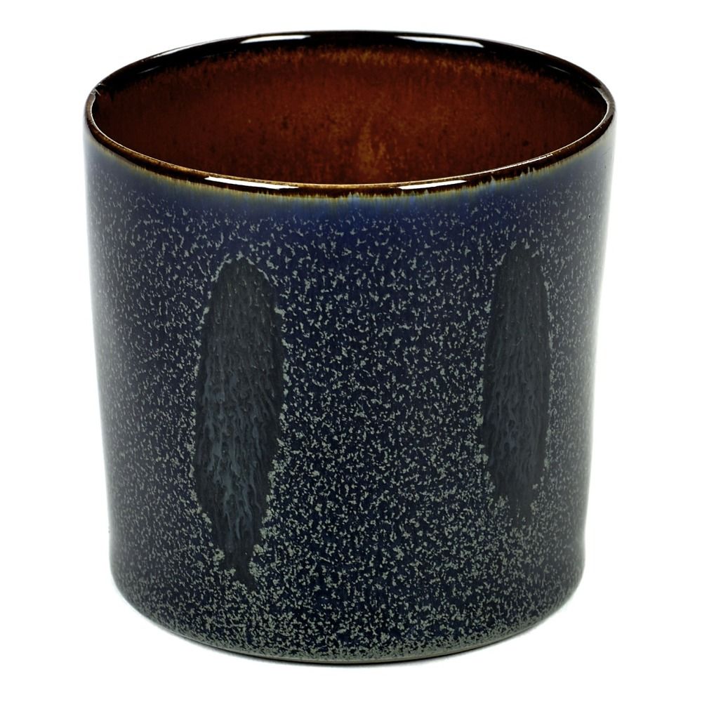 Serax - Gobelet Cylindre Haut Terre de rêves - Bleu nuit