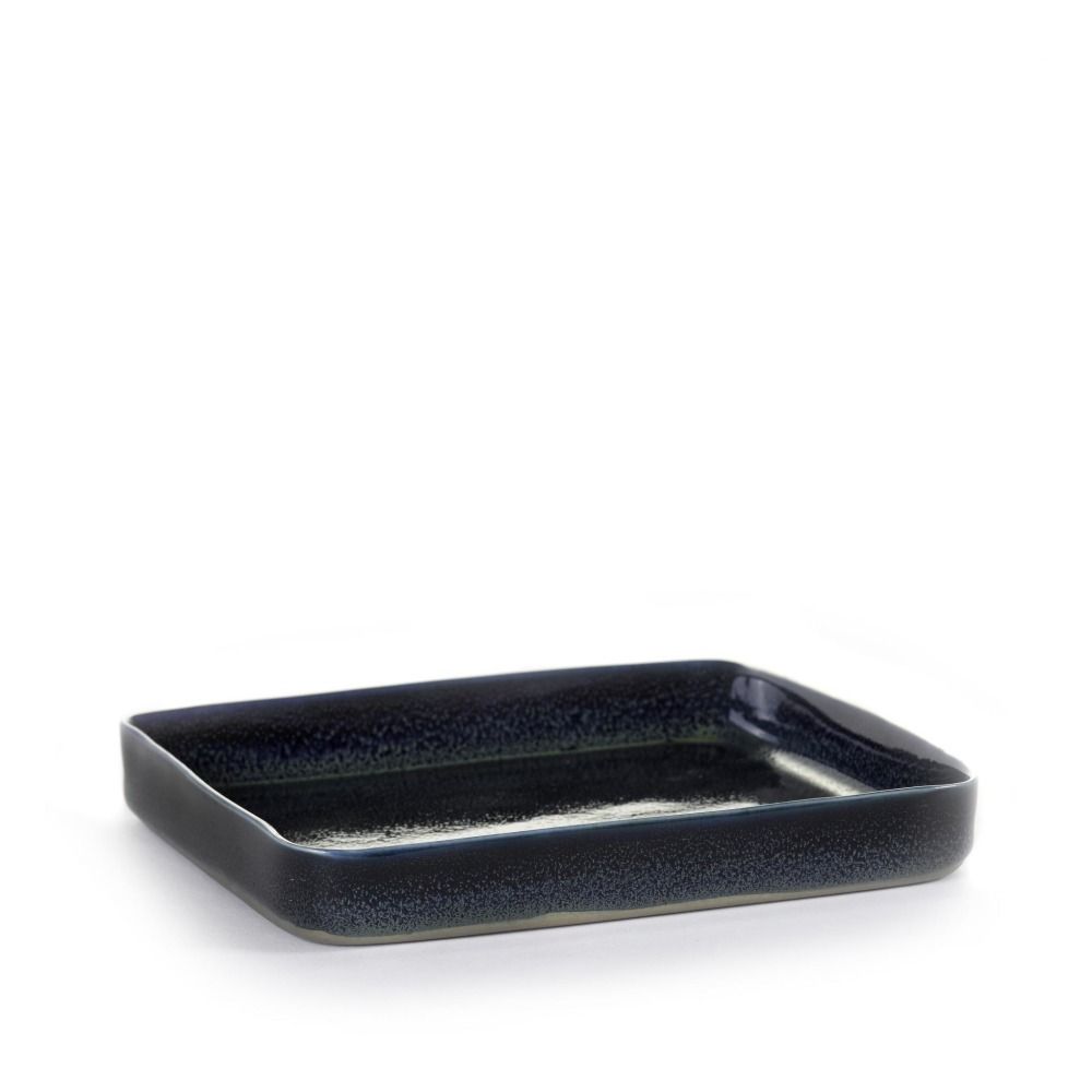 Serax - Plat carré 18x18 cm Terre de rêves - Bleu nuit
