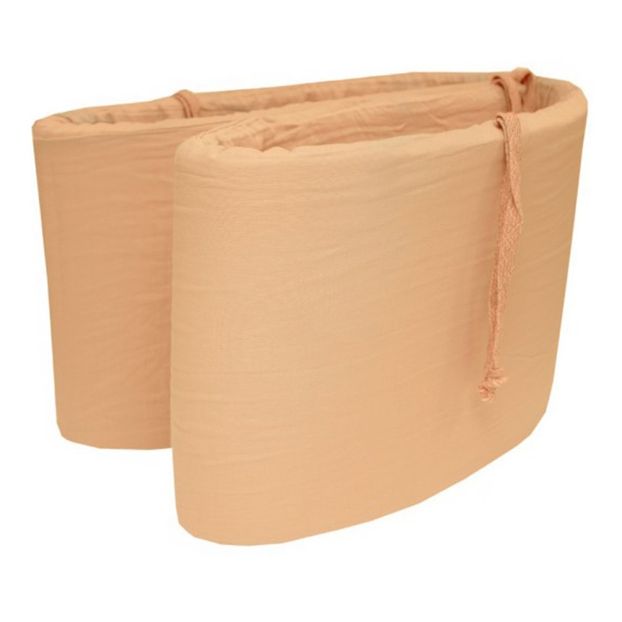 Cotton Gauze Cot Bumper 30x180cm La Petite Collection Design Baby