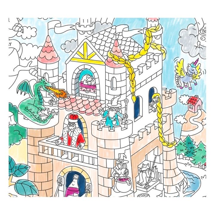 Fairy Tale Giant Colouring Poster- Product image n°2