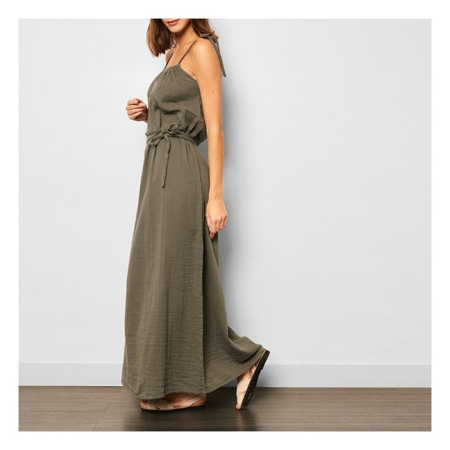 Vestido Largo Mia - Colección Chica y Mujer | Dark Grey S021