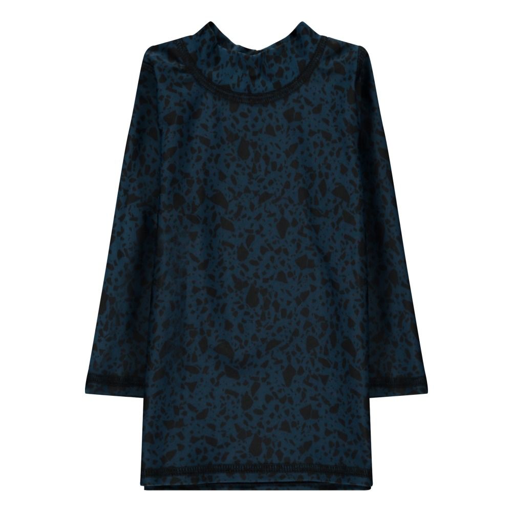 Soft Gallery - T-shirt Imprimé Anti-UV Astin - Fille - Bleu pétrole