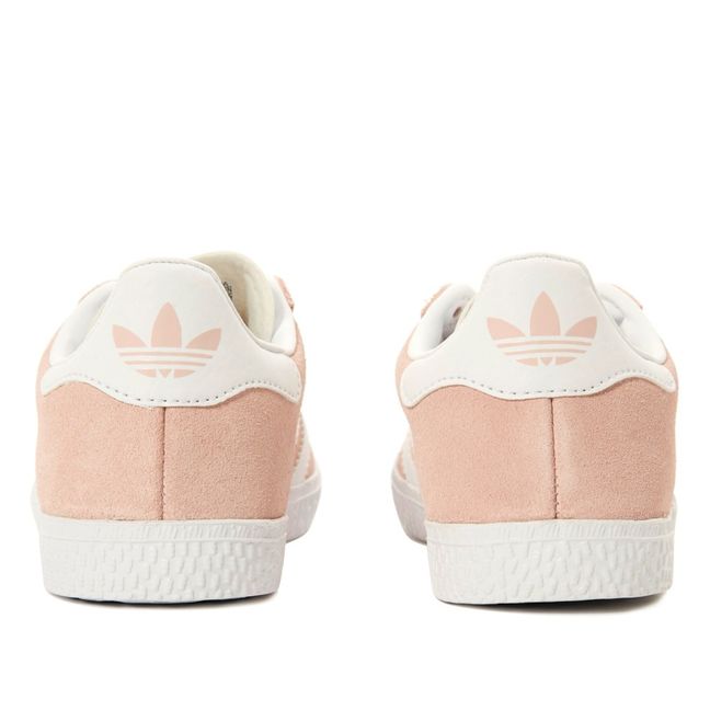 Gazelle Lace-Up Suede Sneakers | Pink
