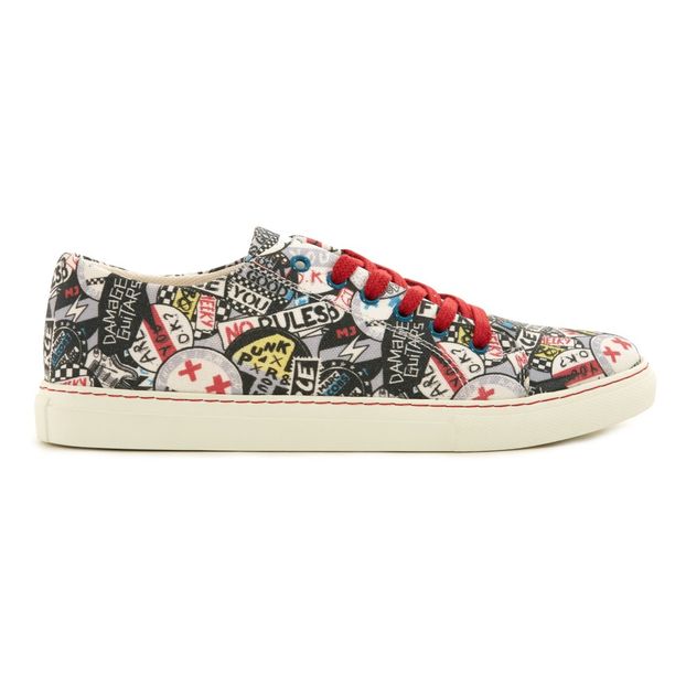 Sneakers Punk Scarpe Teenager Graffiti Marc Jacobs Nero Little Ib7vfgYy6