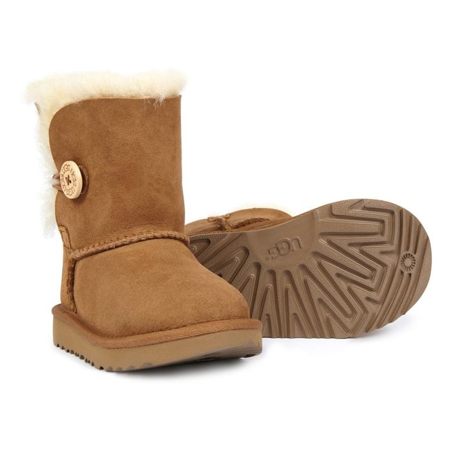 Bailey Button II Fur Lined Suede Boots Camel