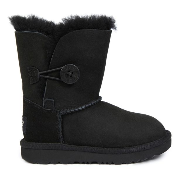 furry black ugg boots