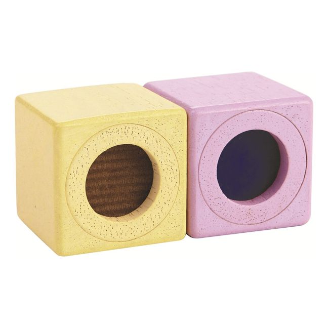 Bloques sensoriales pastel - Set de 6