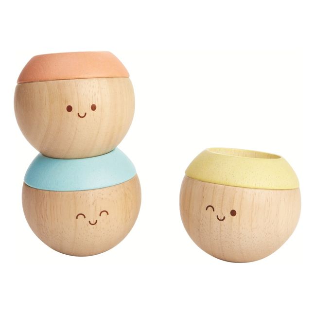Têtes sensorielles pastel - Set de 3