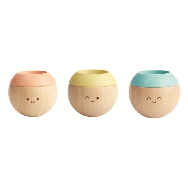 Têtes sensorielles pastel - Set de 3