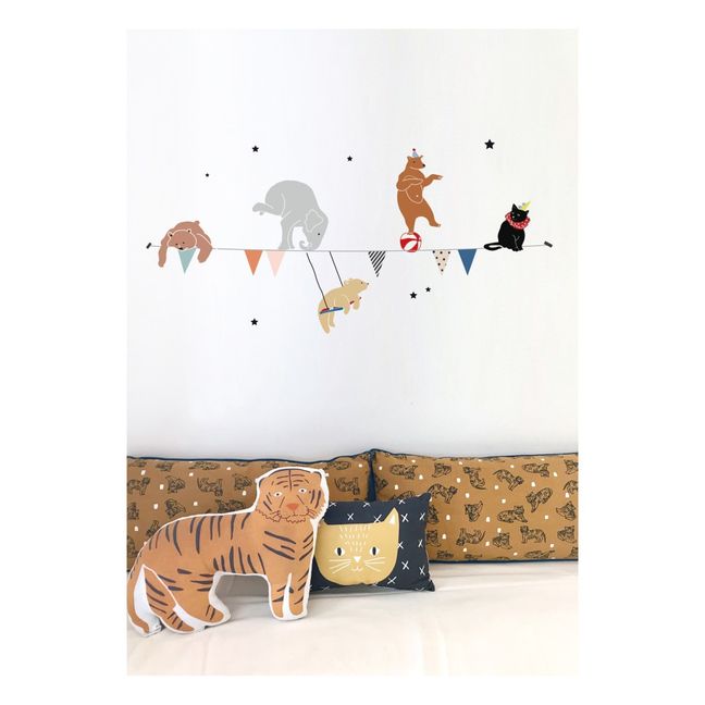 Wandsticker Girlande Circus
