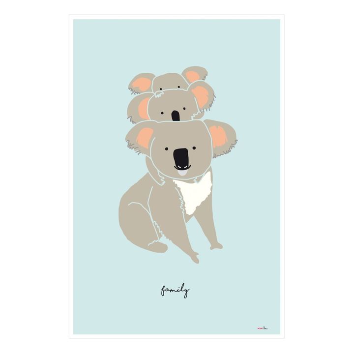 Póster Familia Koala- Imagen del producto n°0