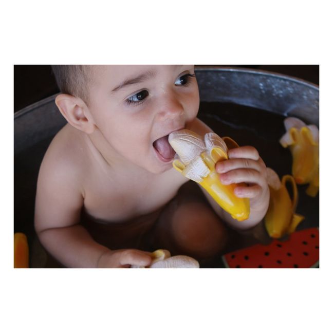Ana la banane de dentition | Jaune
