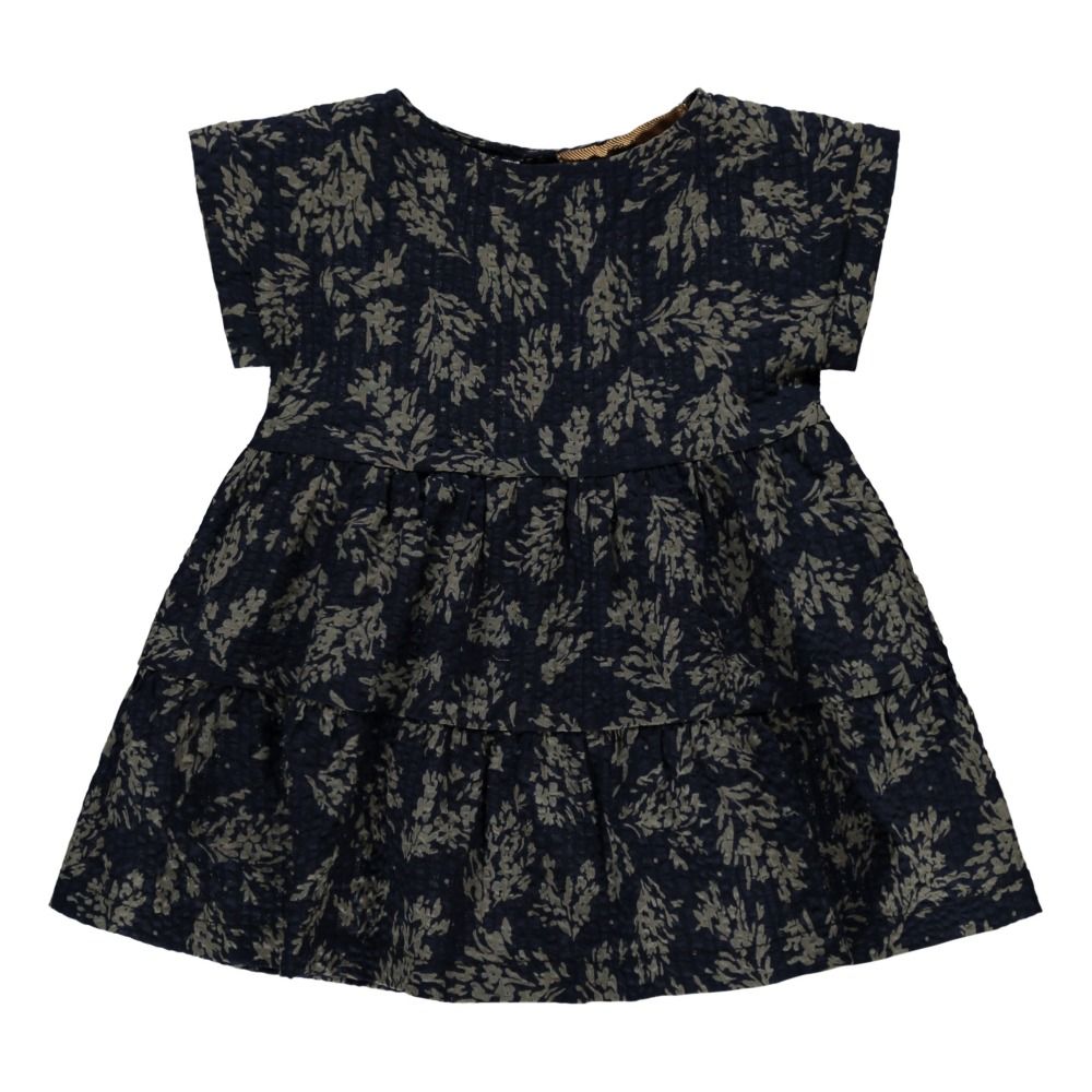 Heart of Gold - Robe Feuillage Kurina - Fille - Bleu