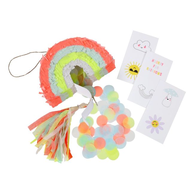 Piñata Arco iris - Set de 4