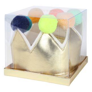 Meri Meri Krone mit Bommel -listing