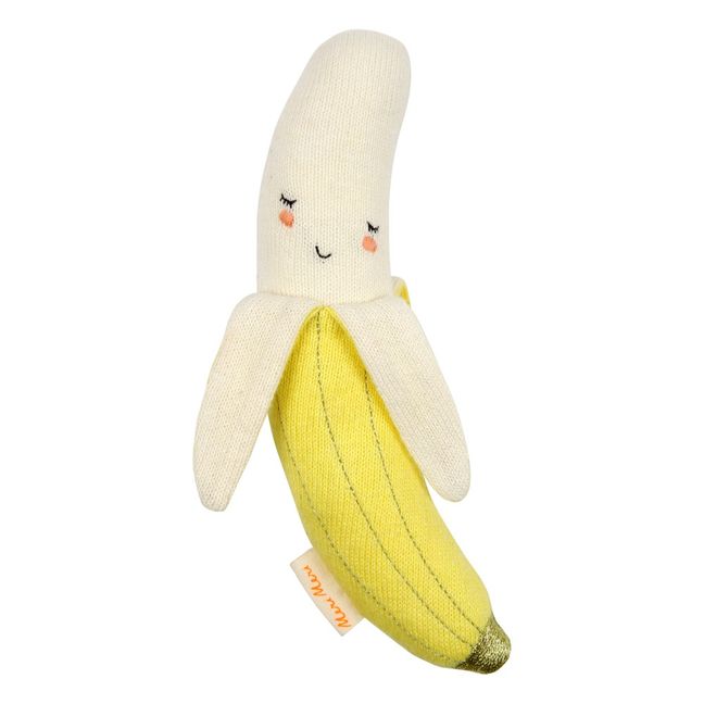 Hochet Banane en coton bio