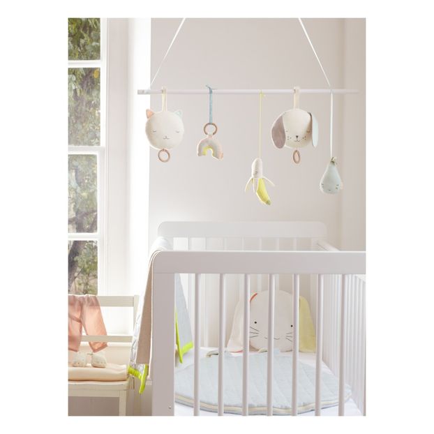 Mobile Musical Chat En Coton Bio Meri Meri Design Bebe Enfant