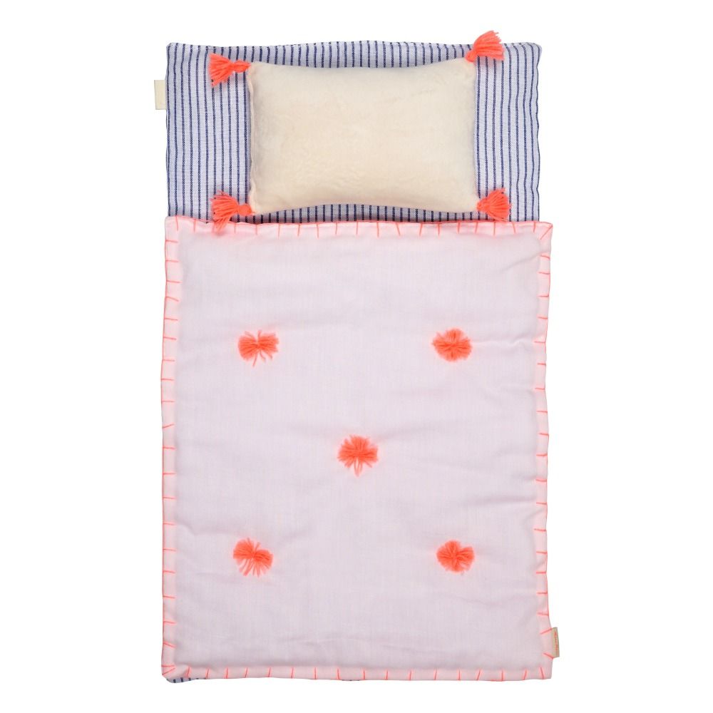 Meri Meri - Linge de lit pour poupée - Multicolore