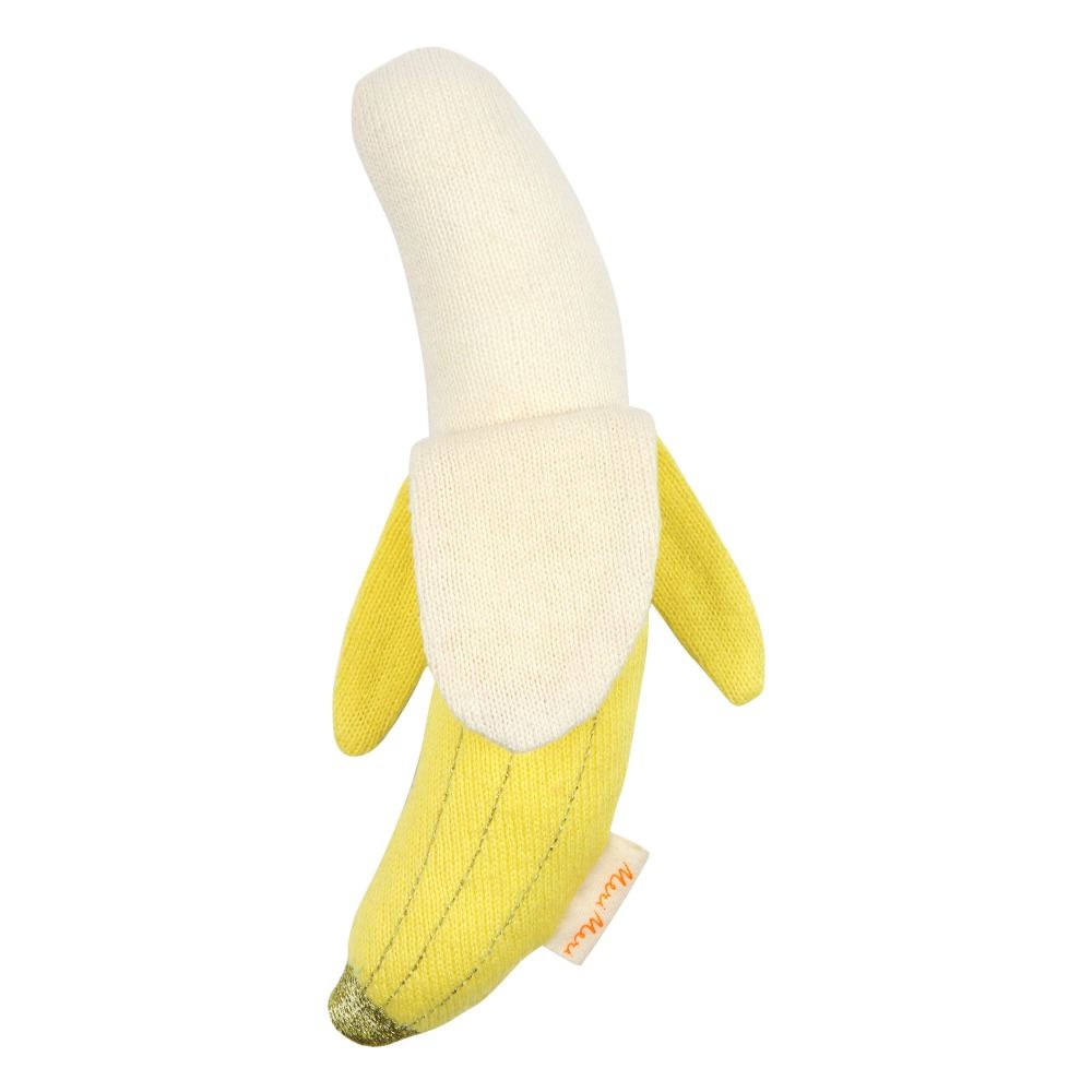 Organic Cotton Banana Rattle- Product image n°2