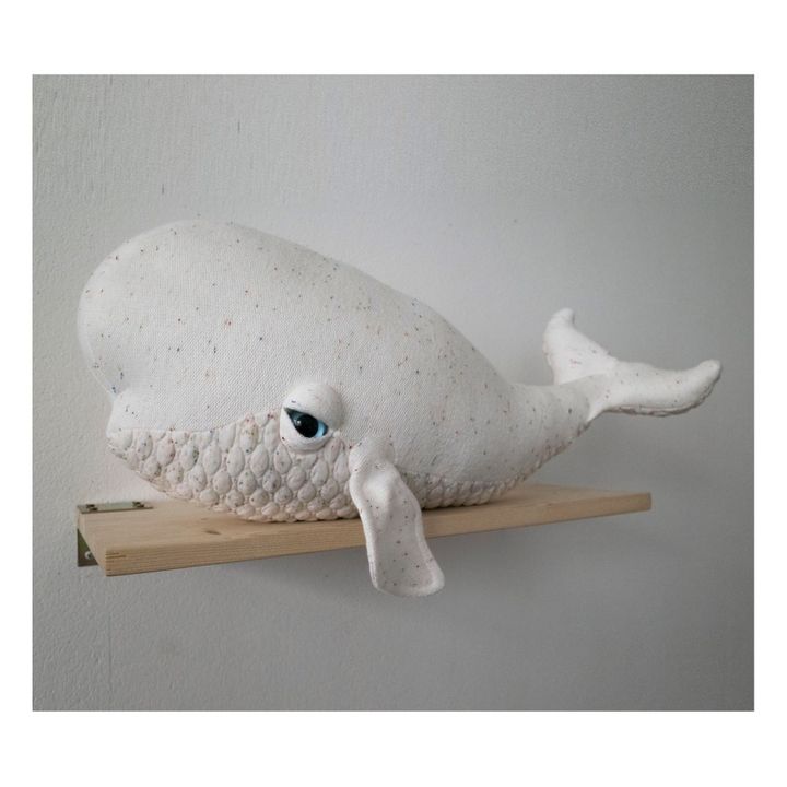 Albino Beluga Giant Soft Toy | White- Product image n°7