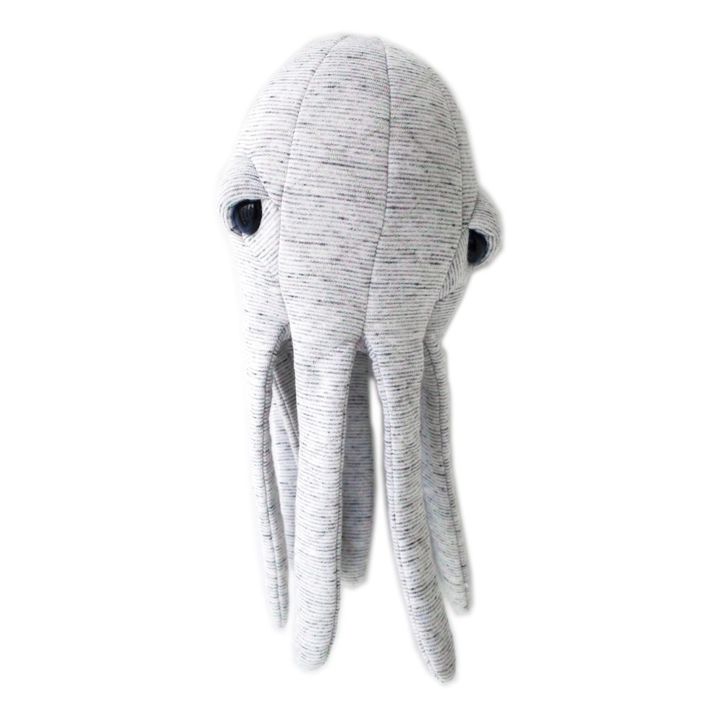 Grandpa Octopus Mini Soft Toy | Grey- Product image n°0