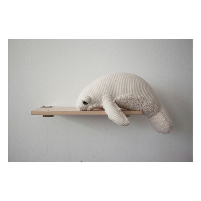 Albino Manatee Soft Toy 48cm White