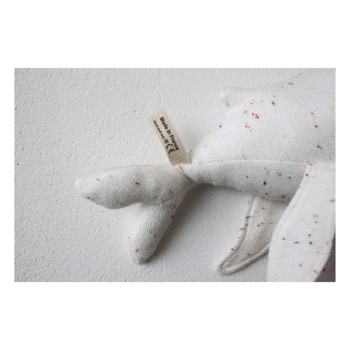 Albino Whale Mini Soft Toy 30cm | White- Product image n°4
