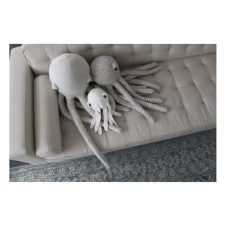 bigstuffed albino octopus