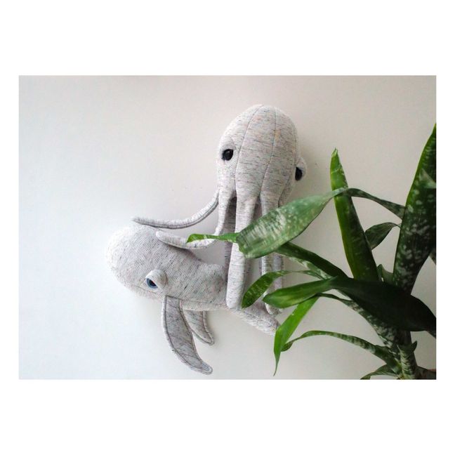 Grandpa Whale Mini Soft Toy 30cm | Grey