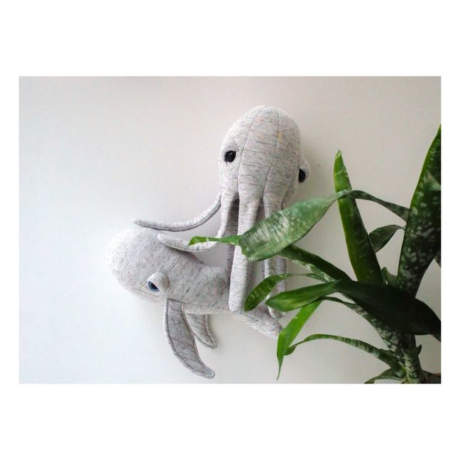 Peluche mini balena Nonno 30 cm  | Grigio
